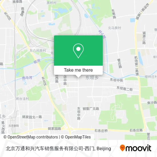 北京万通和兴汽车销售服务有限公司-西门 map