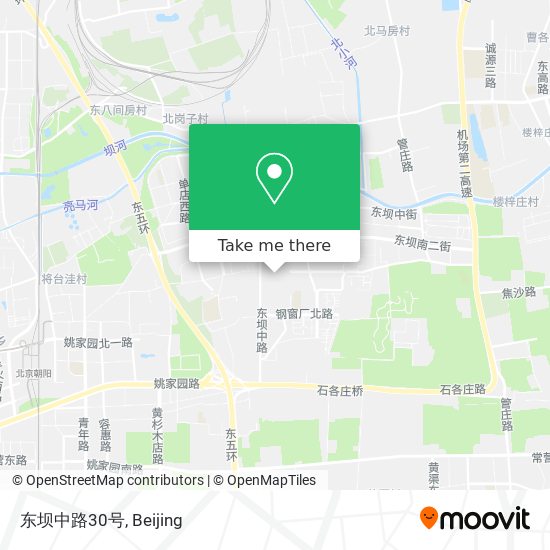 东坝中路30号 map