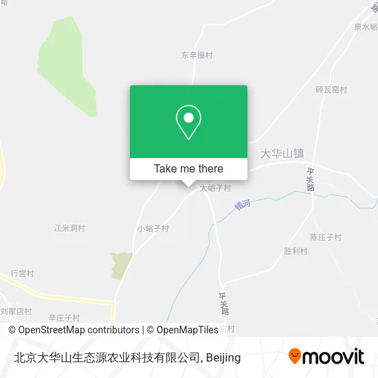 北京大华山生态源农业科技有限公司 map