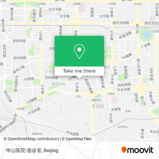 华山医院-急诊室 map