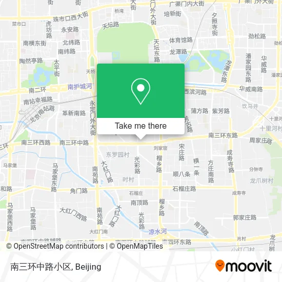 南三环中路小区 map