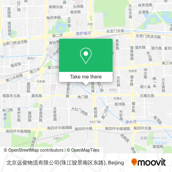 北京远俊物流有限公司(珠江骏景南区东路) map