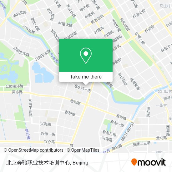 北京奔驰职业技术培训中心 map
