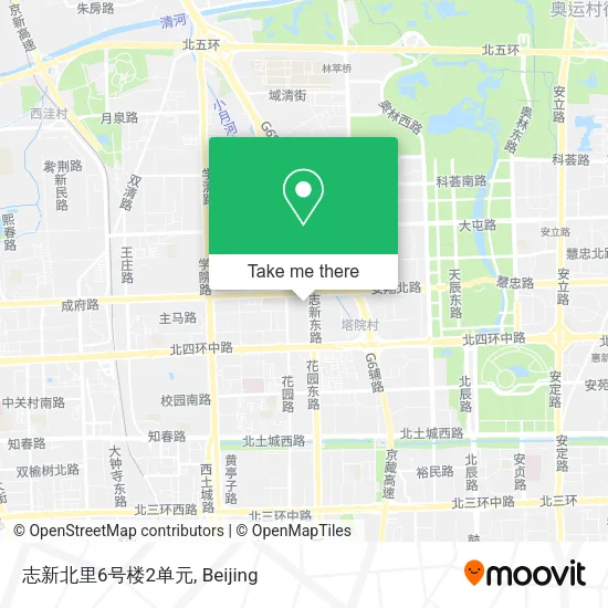 志新北里6号楼2单元 map