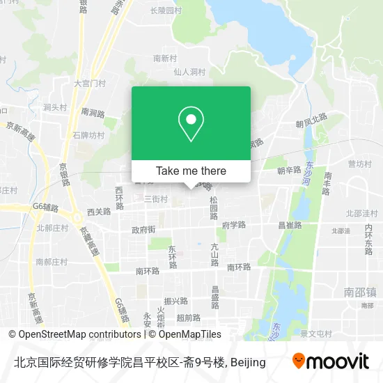 北京国际经贸研修学院昌平校区-斋9号楼 map