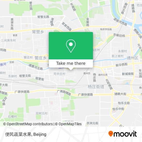 便民蔬菜水果 map