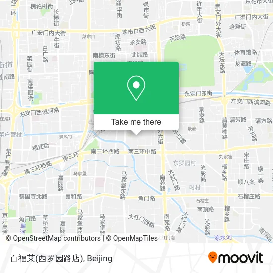 百福莱(西罗园路店) map