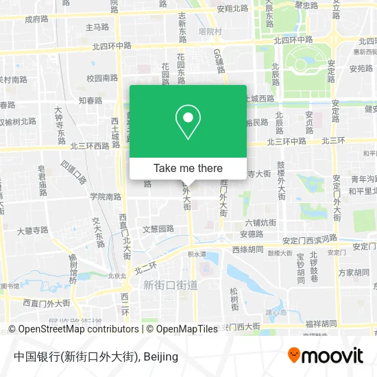 中国银行(新街口外大街) map