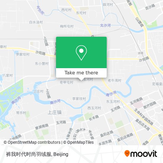 裤我时代时尚羽绒服 map
