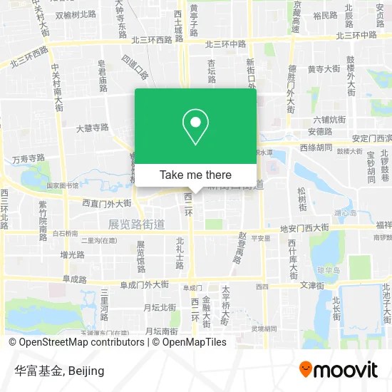 华富基金 map