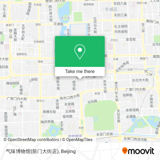 气味博物馆(前门大街店) map
