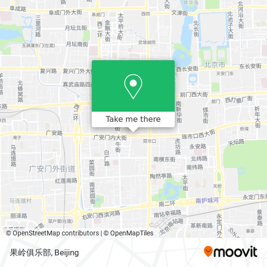 果岭俱乐部 map