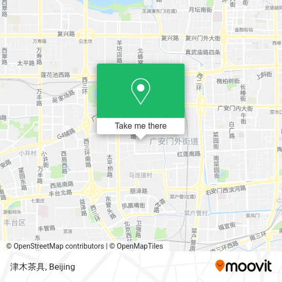 津木茶具 map
