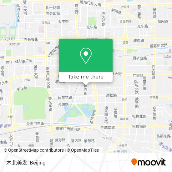 木北美发 map