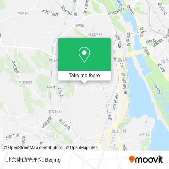北京康助护理院 map