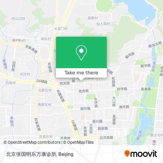 北京张国明乐万康诊所 map