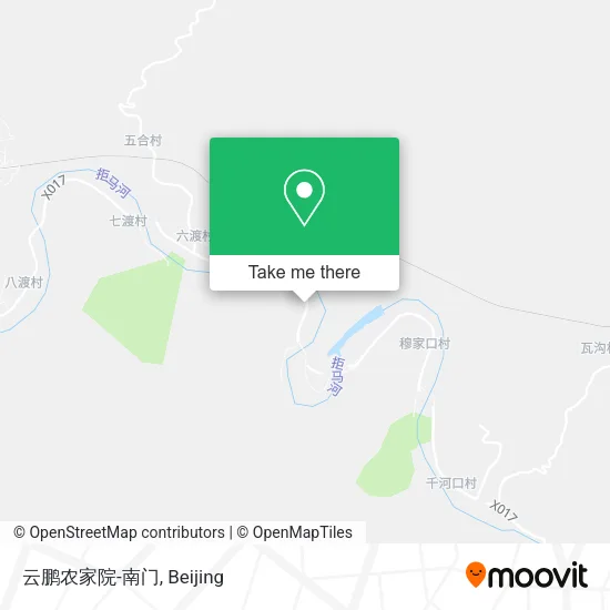 云鹏农家院-南门 map