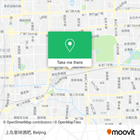 上岛塞纳酒吧 map