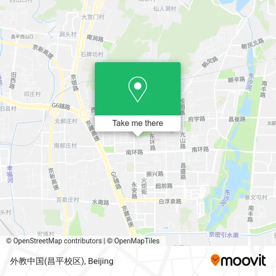 外教中国(昌平校区) map