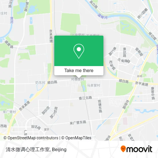 清水微调心理工作室 map