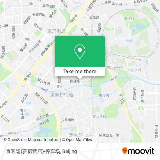 京客隆(驼房营店)-停车场 map
