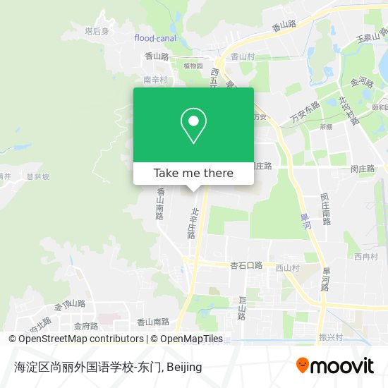 海淀区尚丽外国语学校-东门 map