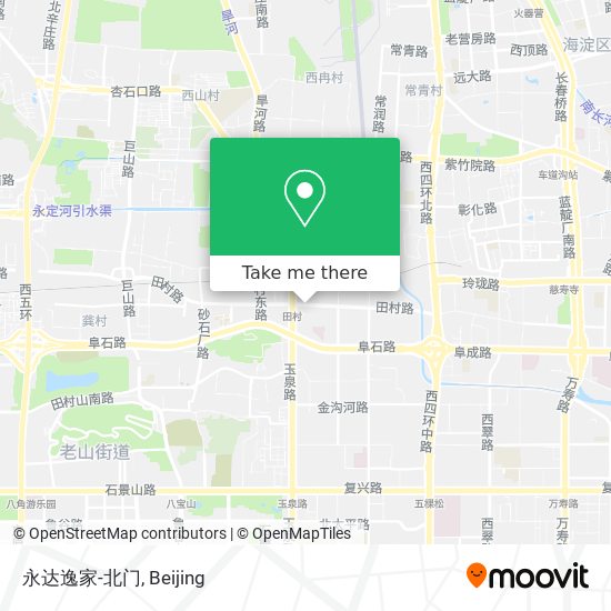 永达逸家-北门 map