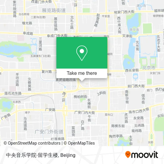 中央音乐学院-留学生楼 map
