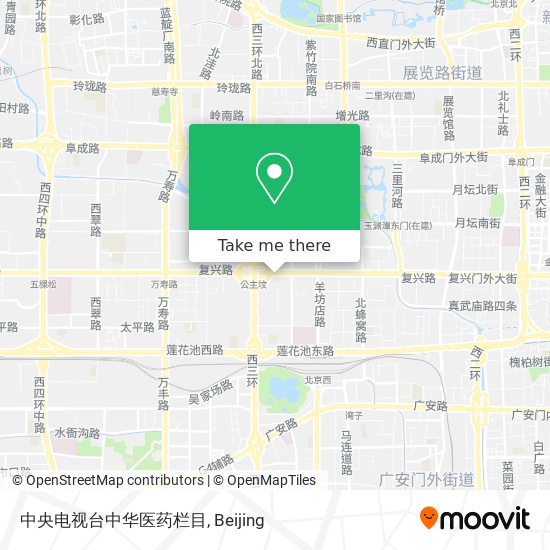 中央电视台中华医药栏目 map