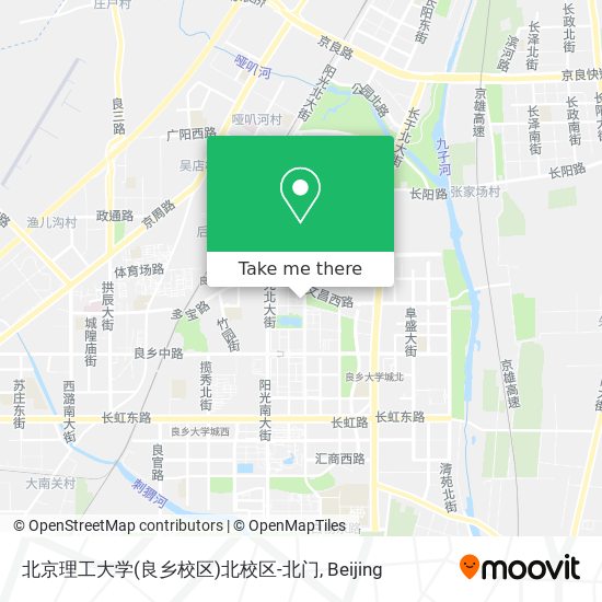 北京理工大学(良乡校区)北校区-北门 map