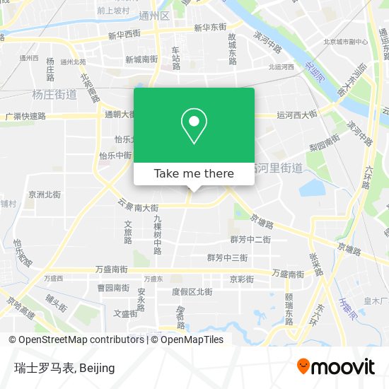 瑞士罗马表 map