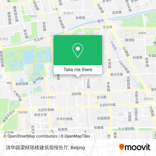 清华园梁銶琚楼建筑馆报告厅 map