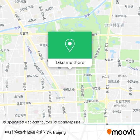 中科院微生物研究所-f座 map