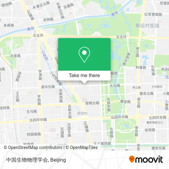 中国生物物理学会 map