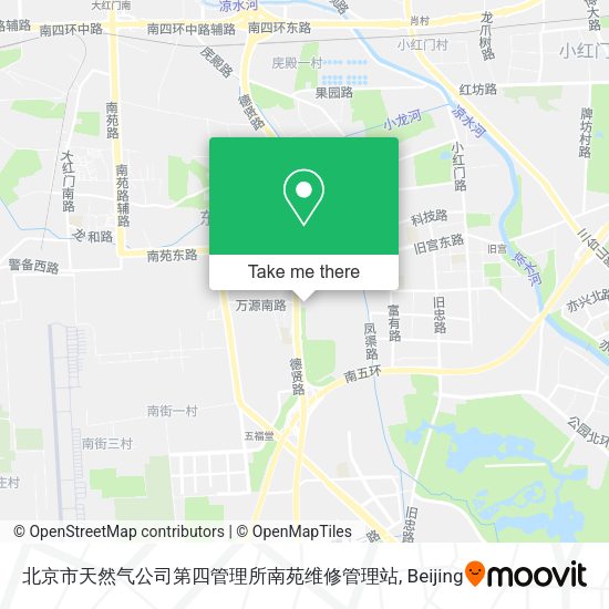 北京市天然气公司第四管理所南苑维修管理站 map
