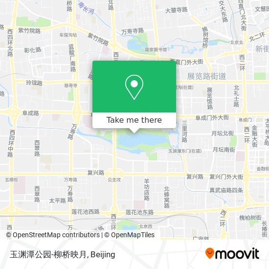 玉渊潭公园-柳桥映月 map