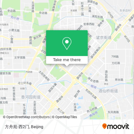 方舟苑-西2门 map