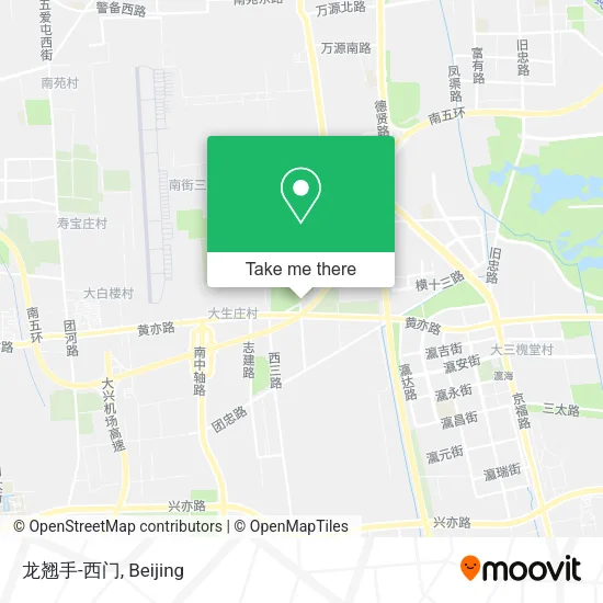 龙翘手-西门 map