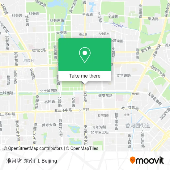 淮河坊-东南门 map