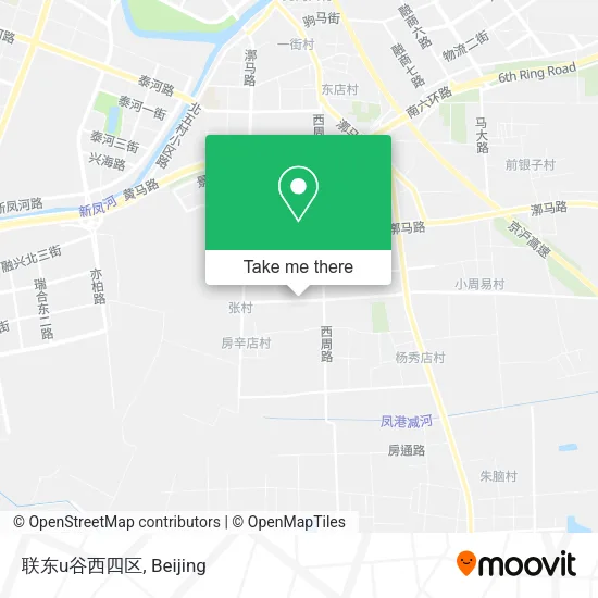 联东u谷西四区 map