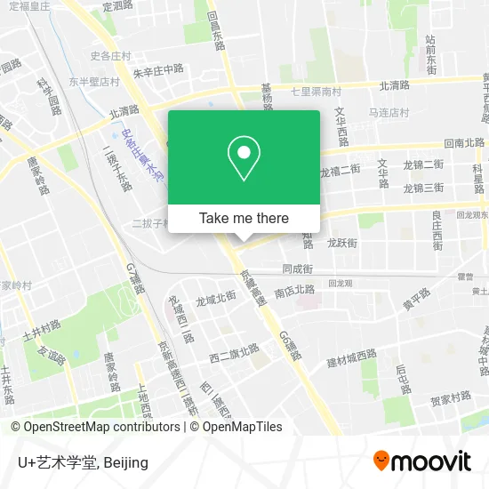 U+艺术学堂 map