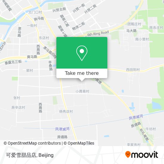 可爱雪甜品店 map