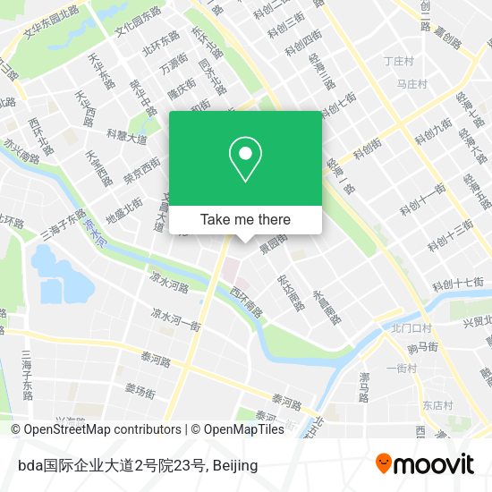 bda国际企业大道2号院23号 map