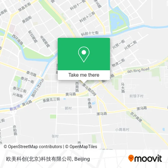 欧美科创(北京)科技有限公司 map
