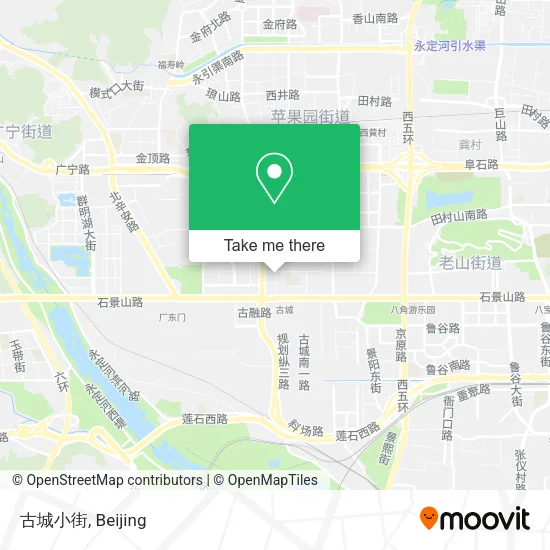 古城小街 map