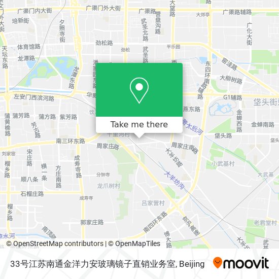 33号江苏南通金洋力安玻璃镜子直销业务室 map
