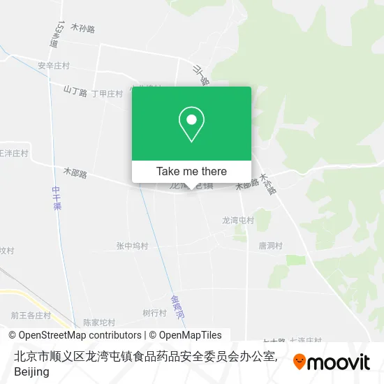 北京市顺义区龙湾屯镇食品药品安全委员会办公室 map