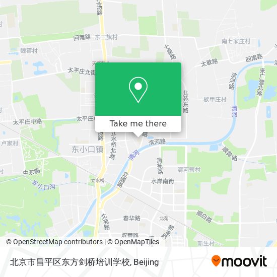 北京市昌平区东方剑桥培训学校 map