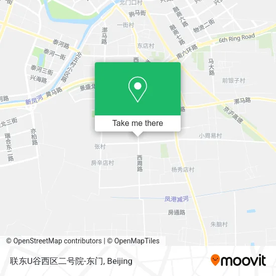 联东U谷西区二号院-东门 map