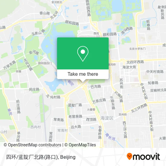 四环/蓝靛厂北路(路口) map